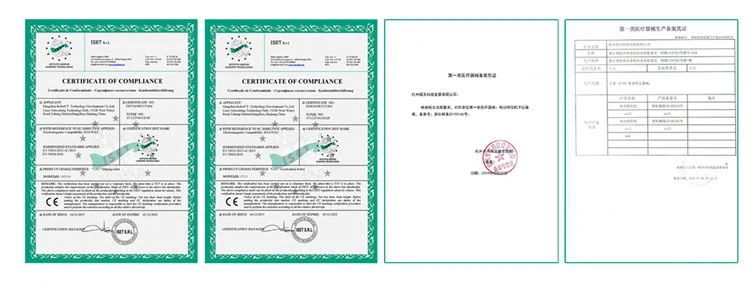 Our Certificate Our Certificate